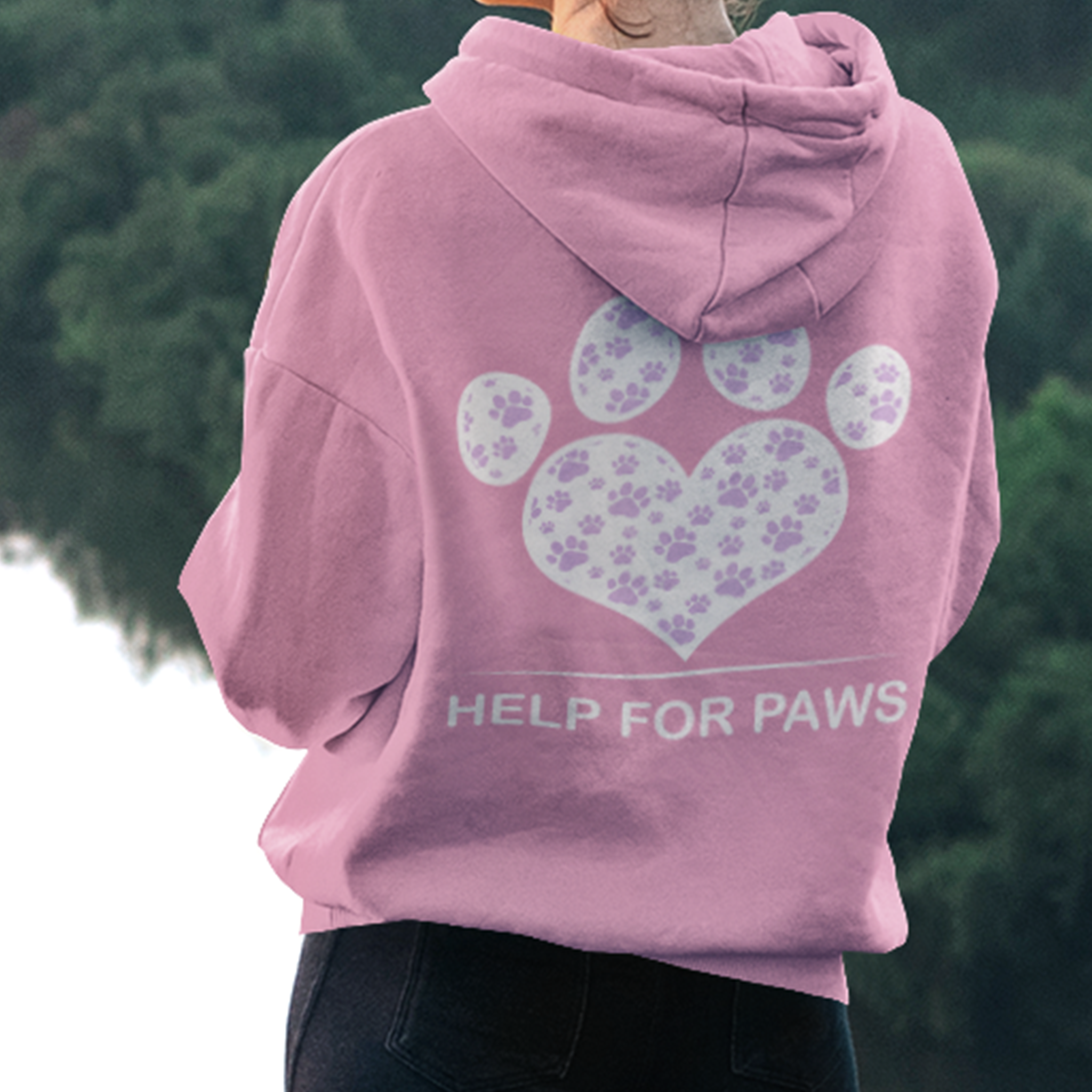 Paws hoodie sales