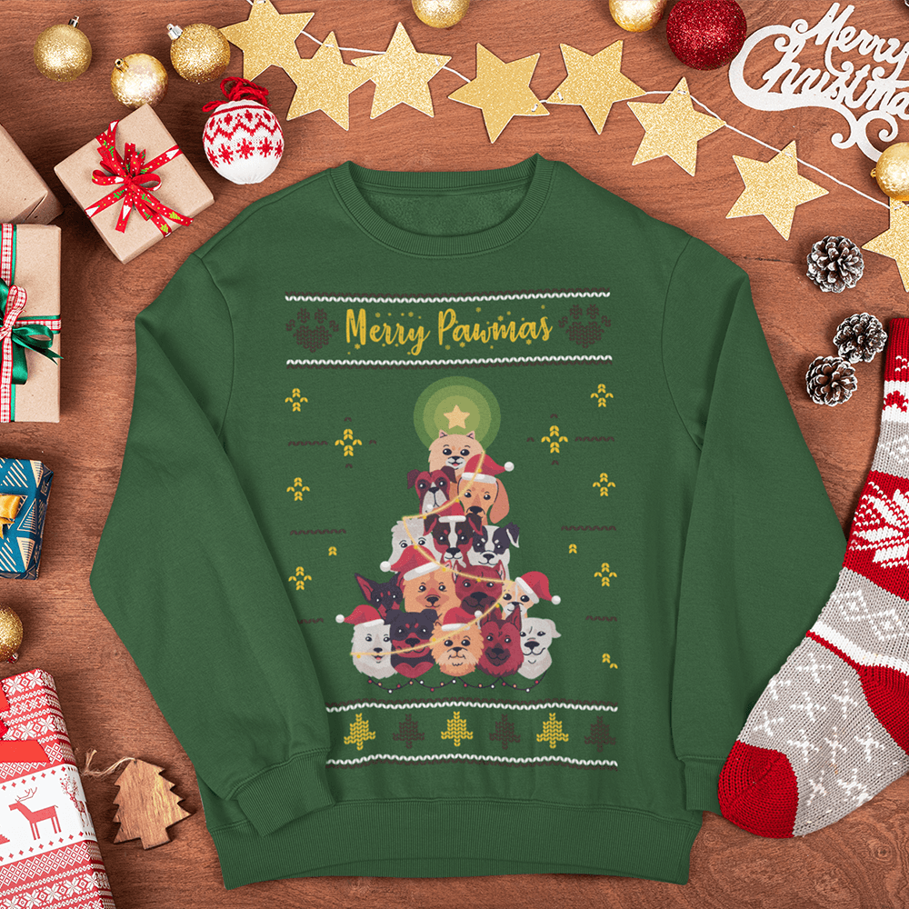 Merry Pawmas Christmas Jumper - Dogs – Help For Paws